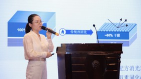 Eve Liu, Project Lead R&D Coil at AkzoNobel, shared insights into UV and electron beam